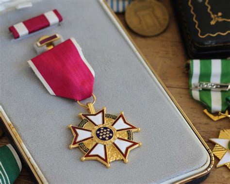 The Legion Of Merit Medal Was Authorized By Congress In 1942 To Award