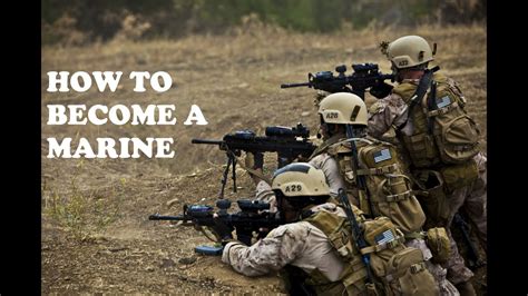 The Marine Corps Training How To Become A Marine Youtube