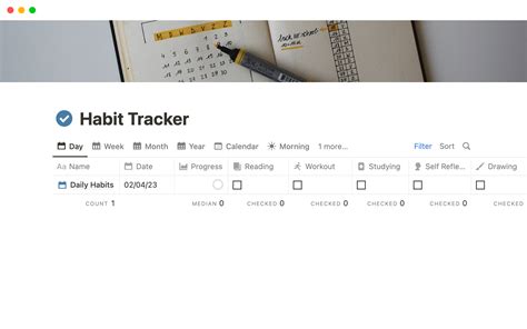 The Ultimate Habit Tracker Notion Template