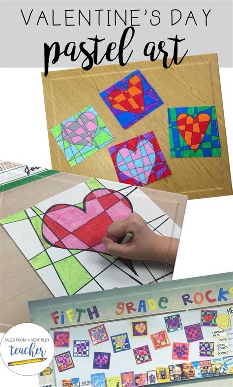 This Valentine S Art Project For Elementary School Students Is The