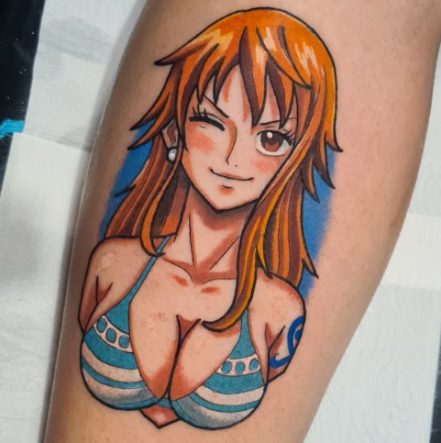 Top 70 Creative One Piece Nami Tattoo Design One Piece Universe