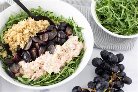 Tuna Salad With Grapes A Meal Prep Tuna Recipe Prepdish Com