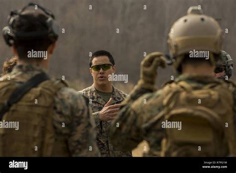 U S Marine Staff Sergeant Xavier Ovando Platoon Sergeant With 3D