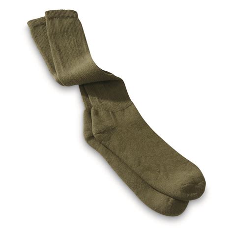 U S Military Surplus Dla Boot Socks 3 Pack New 728281 Military