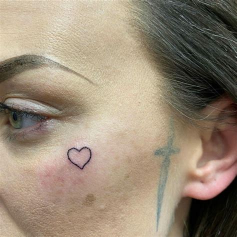 Ultimate Guide: Design A Heart Face Tat Now!