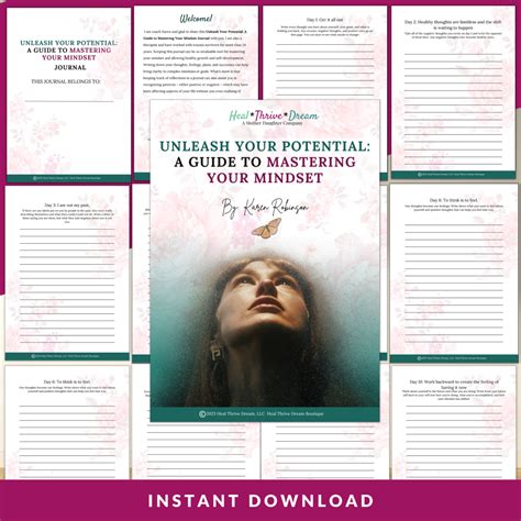 Unleash Your Potential A Guide To Mastering Your Mindset Inspired Fun