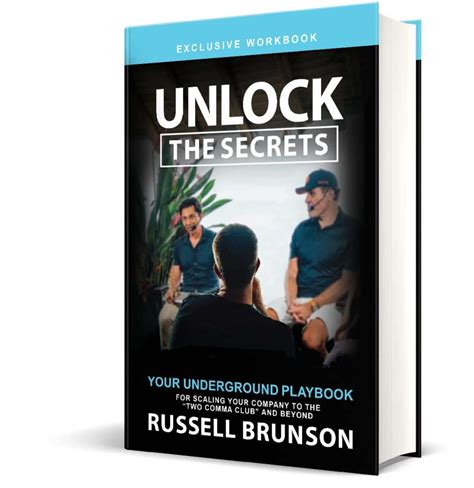 Unlock The Secrets Book Russell Brunson Update 2022 Funnel Tops