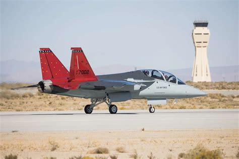 Us Air Force Begins Climate Chamber Tests Of T 7 Red Hawk Training Jet