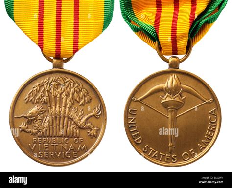 Us Vietnam Service Medal Stock Photo Royalty Free Image 28845647 Alamy