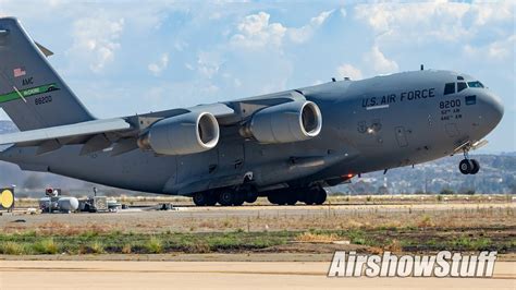 Usaf C 17 Globemaster Iii Capabilities Demo Youtube