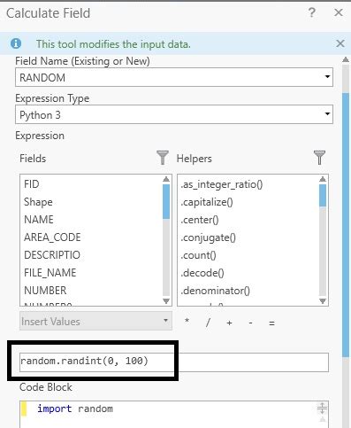 Using Arcgis Pro S Field Calculator With Python Geospatial Training