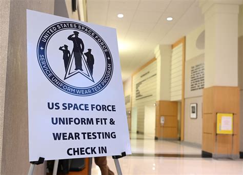 Ussf Completes Service Dress Uniform Fit Tests United States Space