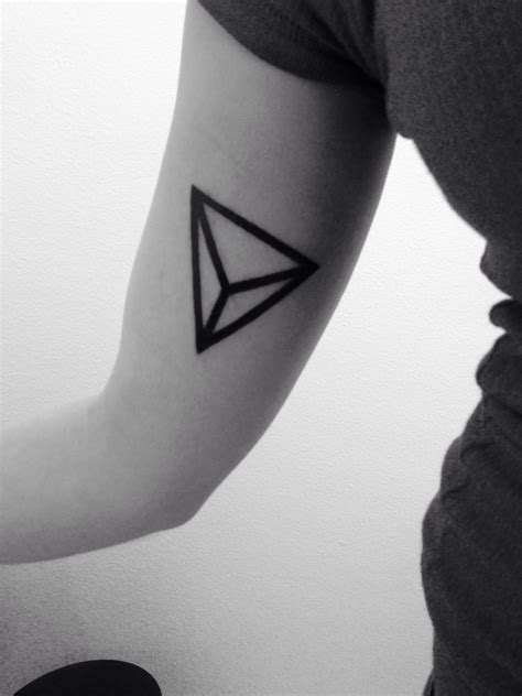 What Does The Three Triangle Tattoo Mean Bradley Baccustelic