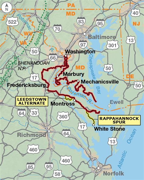 Where Is Potomac Maryland See Area Map More