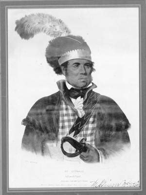 William Mcintosh Also Known As Taskanugi Hatke White Warrior Was