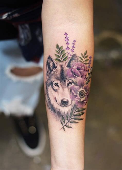 Wolf Tattoos For Women