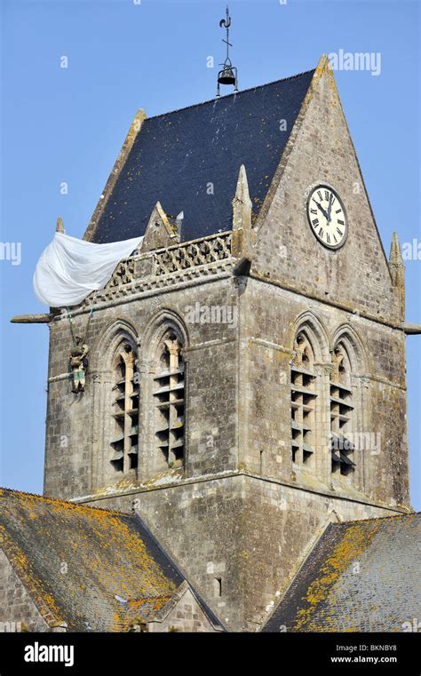 World War Two Parachute Memorial In Honour Of Ww2 Paratrooper John