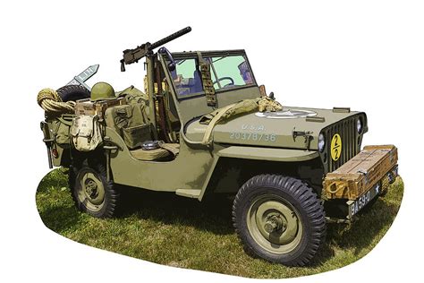 World War Two Willys Army Jeep Photograph By Keith Webber Jr