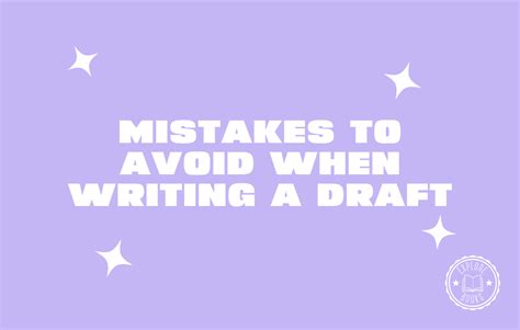 Writing A First Draft Avoid These Common Writing Mistakes In 2023